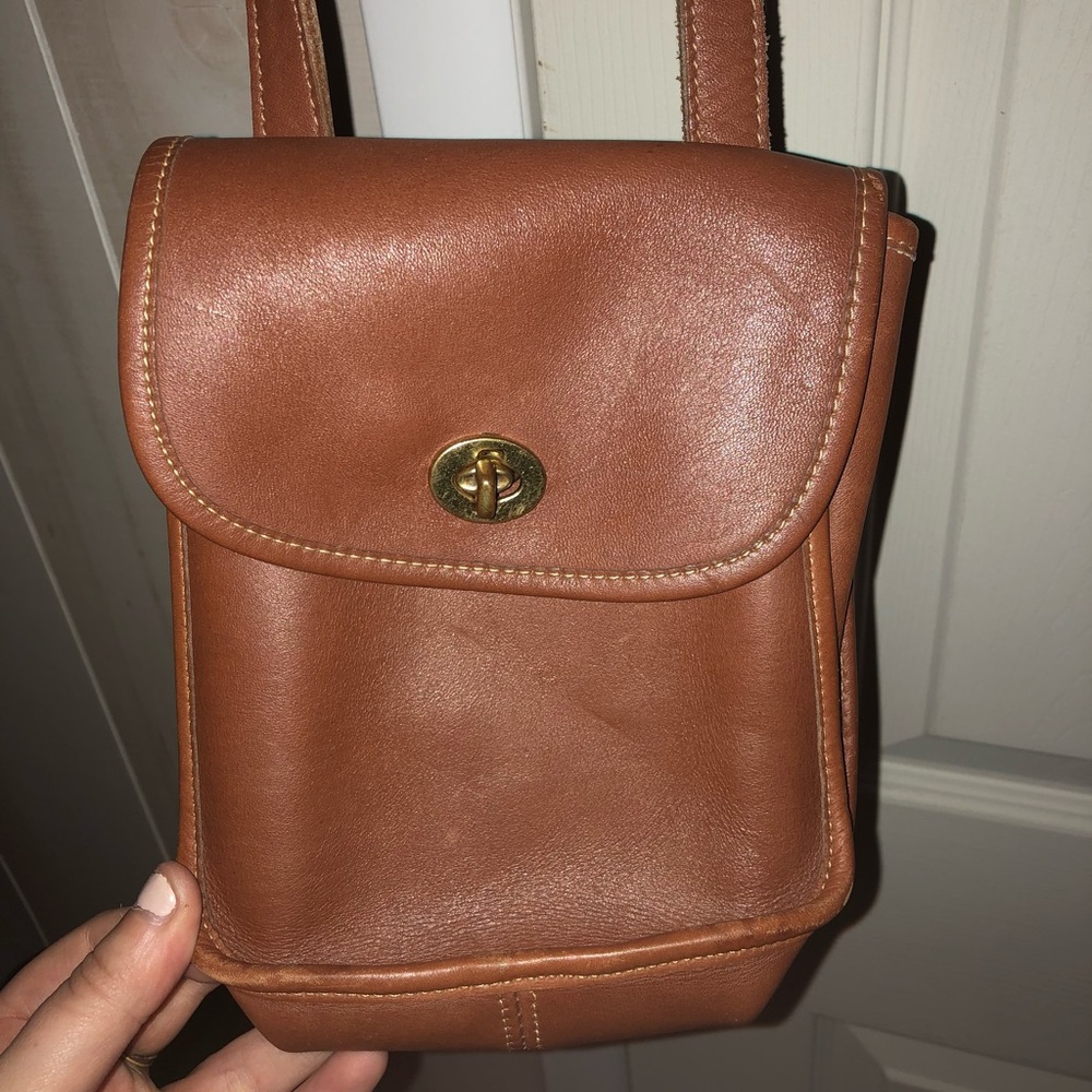 COPY - Brown satchel purse